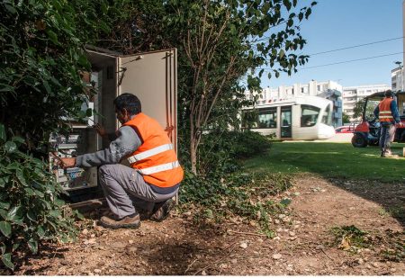 Irrog - Maintenance Tramways Armoire Commande- Solutions et Systemes arrosage automatique - Lyon et Région
